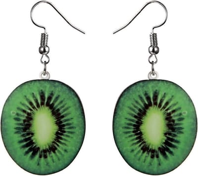Fako Bijoux® - Oorbellen - Groente & Fruit - Kiwi