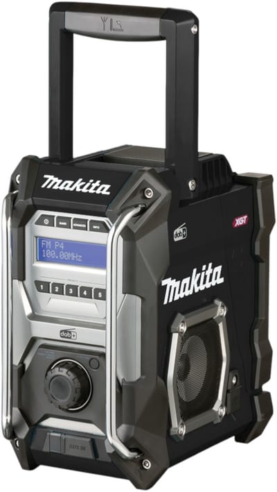 Makita MR 003 GZ01 accu bouwradio 12 V - 40 V DAB DAB+ FM 3,5 mm AUX USB IP64 Solo - zonder accu, zonder oplader