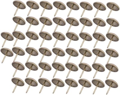Allecto plus - 50 stuks verdikte bekleding kopspijkers voor meubels - Decoratieve nagels - Meubeldecoratie hardware - Ronde kop pinnen (21 * 25mm)