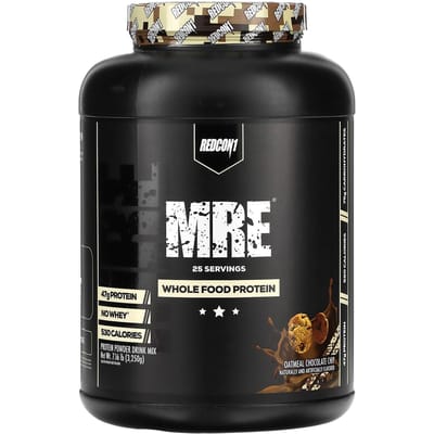 Redcon1, MRE, Eiwit uit Volwaardige Voeding, Havermout Chocolade Chip, 7,16 lb (3,250 g)