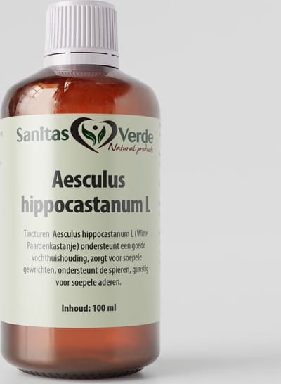 Sanitas Verde Paardekastanje Tinctuur 100 ml Bloedcirculatie Benen