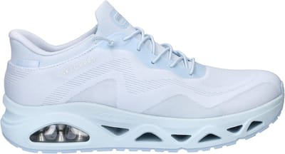 Skechers Hands Free Slip-Ins Uno Glide-Step dames instapper - Licht blauw - Maat 39