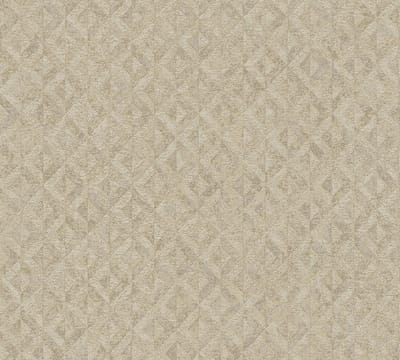 ABSTRACT BEHANG | Ruitjes - Beige Goud - A.S. Création Jade 2