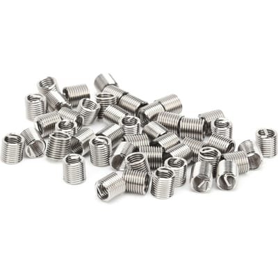 50 stuks Draadinzetstukken Mannelijk Vrouwelijk Verkleinende Moer Reparatiegereedschap Staaldraad Bevestiging 10322D