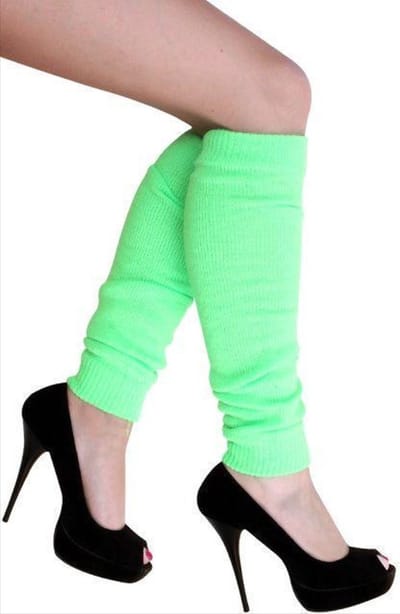 *** Beebie`s Groene Beenwarmers - One Size Groen - van Heble® ***