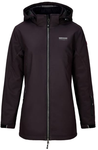 Nordberg - Jas Olla bruin gevoerde softshell jas - Maat S