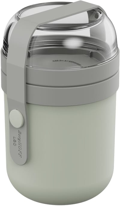 LEO Tweedelige lunchpot Sage - Groen -