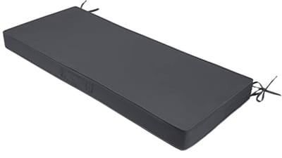 Waterdicht Bankkussen voor Buiten - Antislip Terrasmeubelkussen met Handgrepen - 106 x 45 cm