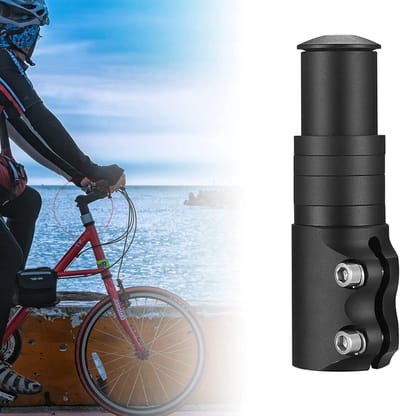 Verstelbare stuurverhoger voor fietsen, aluminium verlenger voor 28.6 mm 1 1/8 inch mountainbike en racefiets, ideaal voor betere rijpositie en comfort