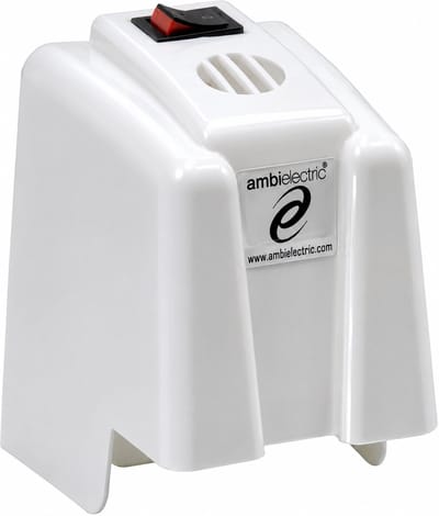 Ambielectric - Losse Aroma Dispenser Ambient Plus Wit - Groot bereik - Energiezuinige Geurdiffuser (Excl. geur)