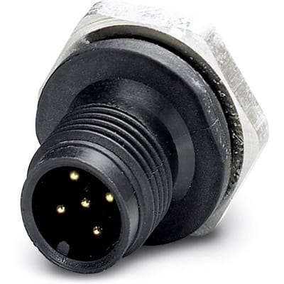 Phoenix Contact 1436398 Sensor/actuator inbouwconnector M12 Aantal polen (sensoren): 5 Stekker, inbouw 20 stuk(s) Package