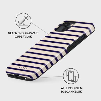 BURGA Telefoonhoesje voor iPhone 13 - Schokbestendige Hardcase Hoesje - Old Money