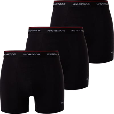 McGregor New York onderbroeken Heren | Maat M | 3-pack Boxershorts | Zwart