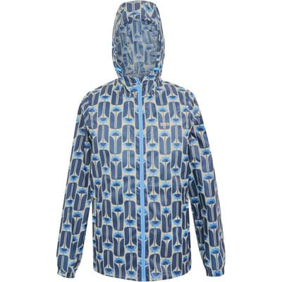 Waterdicht damesjack met capuchon Regatta Orla Kiely Pack-It
