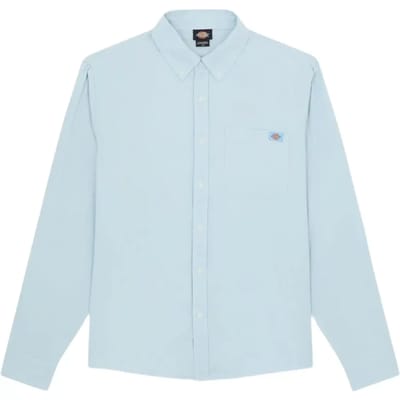 Dickies Gallatin Overhemd Met Lange Mouwen Blauw S Man