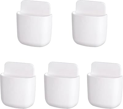 Zelfklevende Wandmontage Afstandsbediening Houders - 5 Pack Organizer voor Thuis en Kantoor