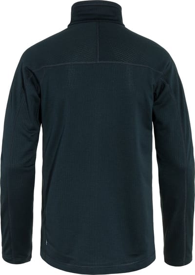 Fjällräven Abisko Lite Fleece Heren Outdoorvest - Dark Navy - XL