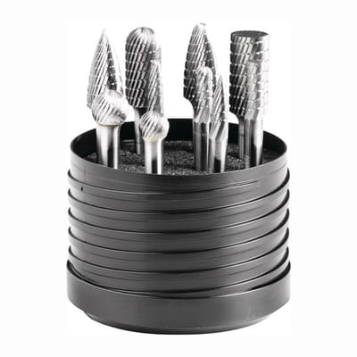 PAARD freesstiftset schacht-Ø 6 mm vertanding 3 10-delig - 21900500