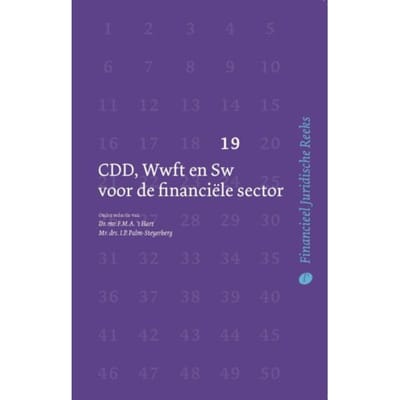 Cdd, Wwft En Sw Voor De Financiële Sector - Financieel Juridische Reeks - F.M.A. 't Hart