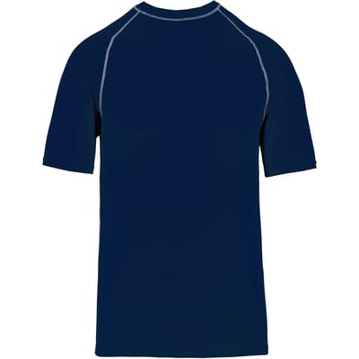 PROACT® Functioneel t-shirt met korte mouwen en anti-UV-bescherming PA4007 - Sporty Navy - XXL
