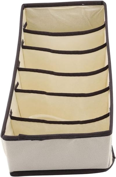 Opvouwbare Ondergoedorganizer en Ladeorganisator van Polyester en Nylon voor Kleding, Sokken en Stropdassen, Ideaal voor Efficiënte Opberging en Ruimtebesparing