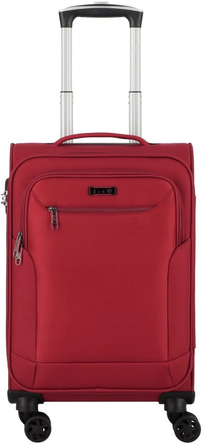 d & n Travel Line 6854 4-wiel cabinewagen 55 cm - Zachte bagage - Combinatieslot - bordeaux
