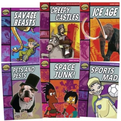 Learn At Home:Rapid Pack 2 (6 Books) - Alison Hawes