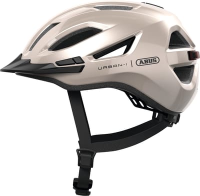 Fietshelm ABUS URBAN-I 4.0 champagne gold M - 54-58 cm - goud - Geschikt voor gebruik op elektrische fietsen - stadsfietsen - 270 g