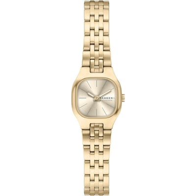 Skagen SKW3177 Vrouwen Horloge 22 mm - Goudkleurig