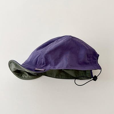Nieuwe Dubbelzijdige Baseballpet Sneldrogend Bergstijl Vrijetijds Zonnehoed Ademend Zacht Dunne Rand Hip-Hop Petten Buiten blue