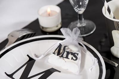 Santex Organza zakjes Mrs. - 10 stuks - OP = OP
