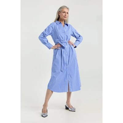Josephine & Co Julio Dress Royal Blue Stripe Größe: 34 | Blusenkleider Outlet | Damen | Blau