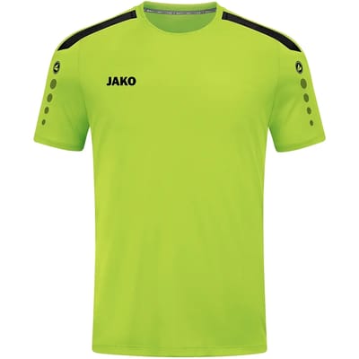 Jako Power Shirt Korte Mouw Kinderen - Fluo Groen | Maat: 116