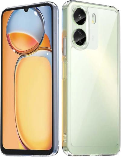 Hoesje voor Xiaomi Redmi 13C / Poco C65 backcover Shockproof siliconen Transparant