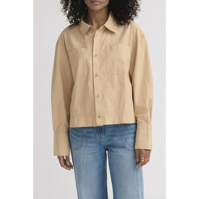 Alchemist Blouse Loes Sand Größe: 40 | Longsleeves Outlet | Damen | Braun