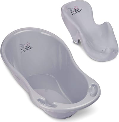 Babybadje met Badzitje - Veilig en Comfortabel Badderen voor Pasgeborenen
