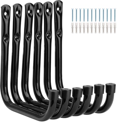 SPHProducts - Garage Hook - Tuin Gereedschap - Ruimtebesparend - 17cm - Multifunctioneel - Ideaal voor binnen en buiten - Perfect voor garage en tuin
