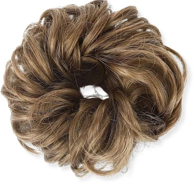 Guardian Beauty Messy Haarstuk Bun - Haarwrap Extensie - #12/24 Licht Toffee Bruin