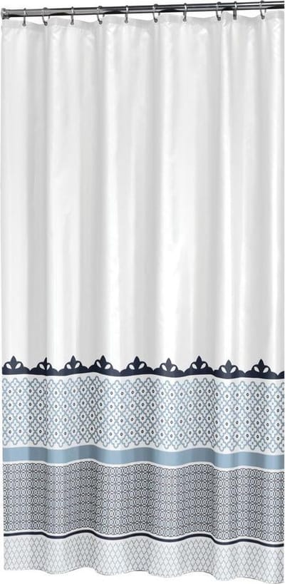 Sealskin Marrakech Douchegordijn 180x200 cm - Polyester - Blauw / Metallic