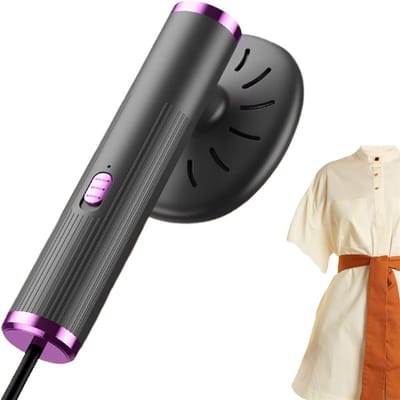 carmdering - USB Reisstrijkijzer Draagbaar met Snelle Opwarming en Sprayfles – Compact Mini Strijkijzer op USB voor Kleding en Reizen – Geschikt voor Thuis, Vakantie en Zakenreis