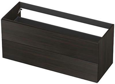 INK - Onderkast 2L Decor Softclose Tbv Greep - 1200x450x520 Mm - Intens Eiken