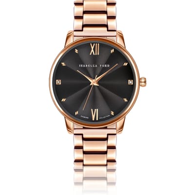 Zilveren horloge voor dames Isabella Ford Coco