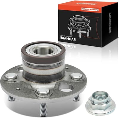 Wielnaafwiellagers Kit - Lagerset Achteras - Auto Onderdelen Vervangen - Met Moer en Bout - 1.79 kg - null