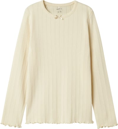 NAME IT - NKFNOLEA LS SLIM TOP PB - Meisjes - Blouses