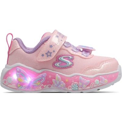 Skechers Butterfly Bliss Babyschoenen - Roze - Maat 21 - Mesh/Synthetisch