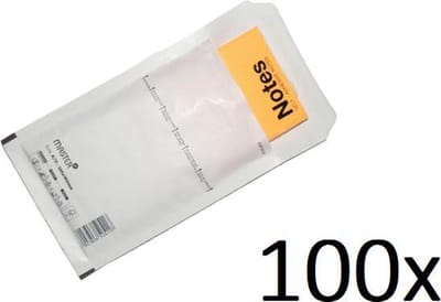Master'in Bubbel Enveloppen  (A6) - Luchtkussen Enveloppen  100x165mm (11/A) - 100 stuks
