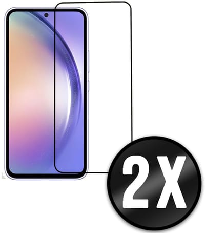 Casemania Glas Geschikt voor Samsung Galaxy A56 - Screenprotector Glas Gehard - Tempered Glass - Volledige Bescherming - 2 Stuks