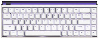MADLIONS NANO 68 - Hall Effect - 8000hz - 0.125ms - Aluminium - Magnetisch Toetsenbord - RGB - 68% - QWERTY - Gaming Toetsenbord - Amber Pro Switches - Wit