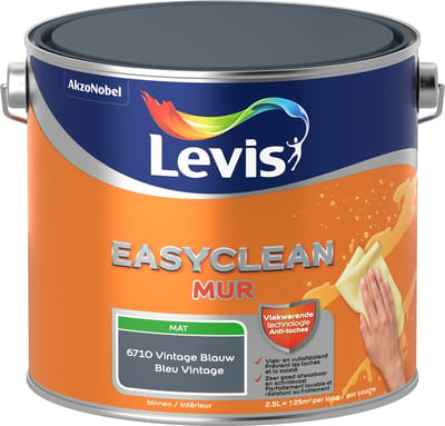 Levis - Easyclean Mur Mat - Vintage Blauw - 2,5 L