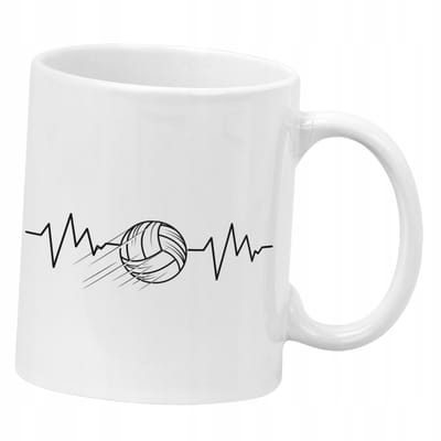 Unieke Volleybal Mok - Perfect Cadeau voor Volleyballers
